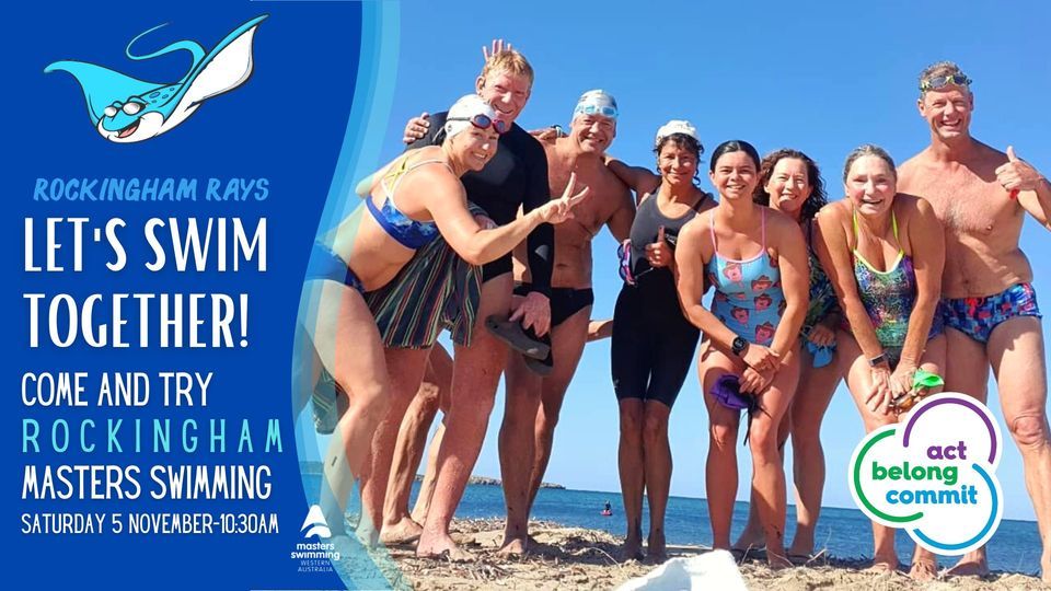 Come & Try Masters Swimming - Rockingham