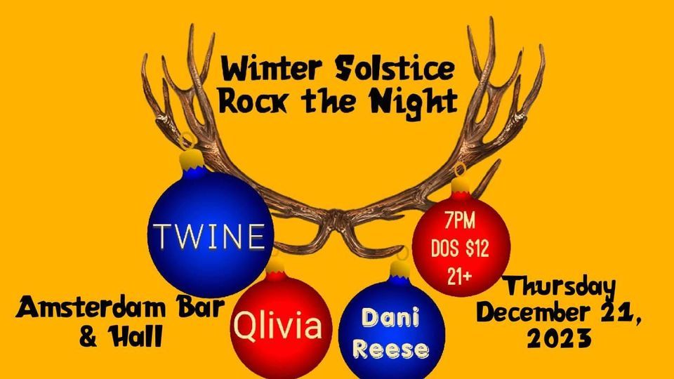Winter Solstice with TWINE, Qlivia and Dani Reese at Amsterdam 