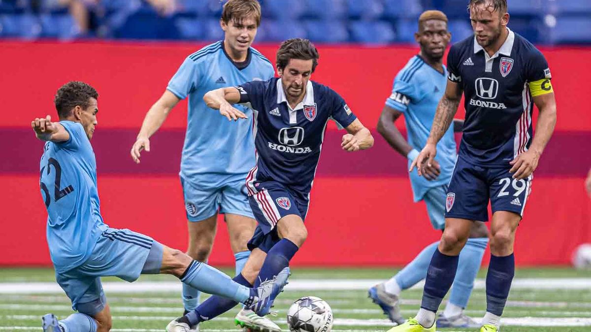 FC Tulsa at Indy Eleven at Carroll Track and Soccer Stadium