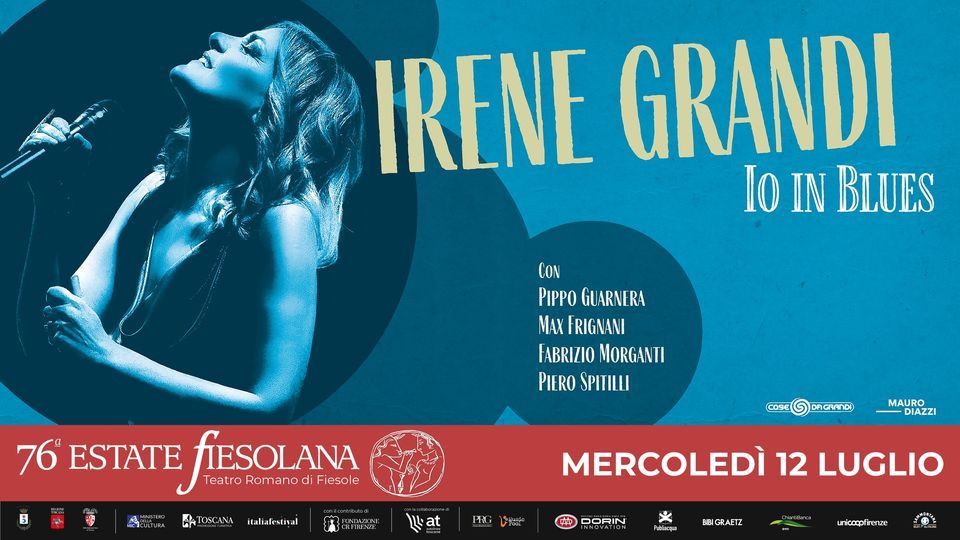 Irene Grandi Estate Fiesolana 2023 Teatro Romano Fiesole July 12