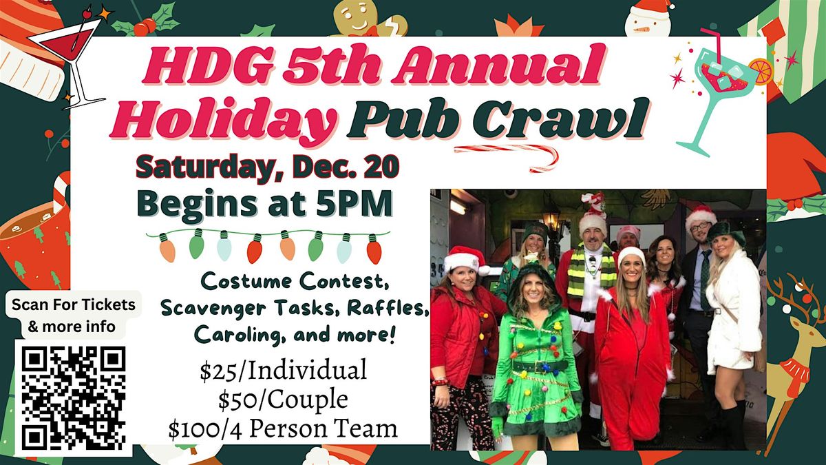 5th Annual Holiday Pub Crawl