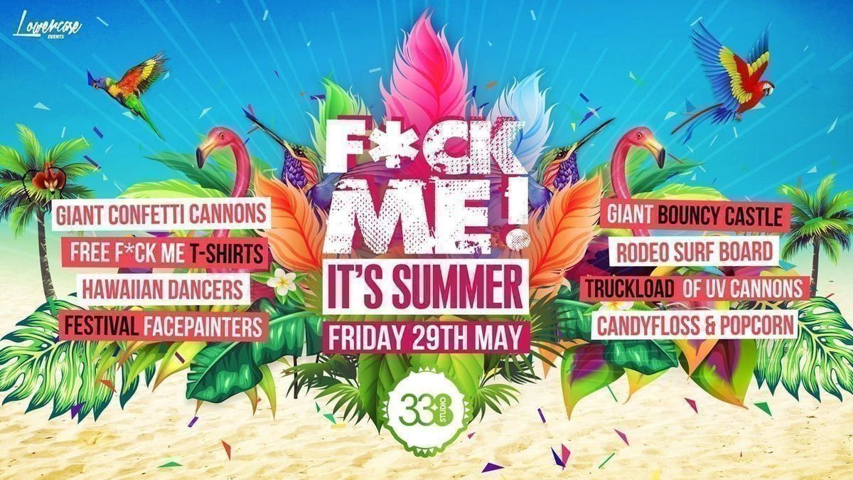 F*CK ME IT'S SUMMER @ STUDIO 338 \ud83d\udd25 - THE BIGGEST END OF YEAR PARTY \ud83c\udf89