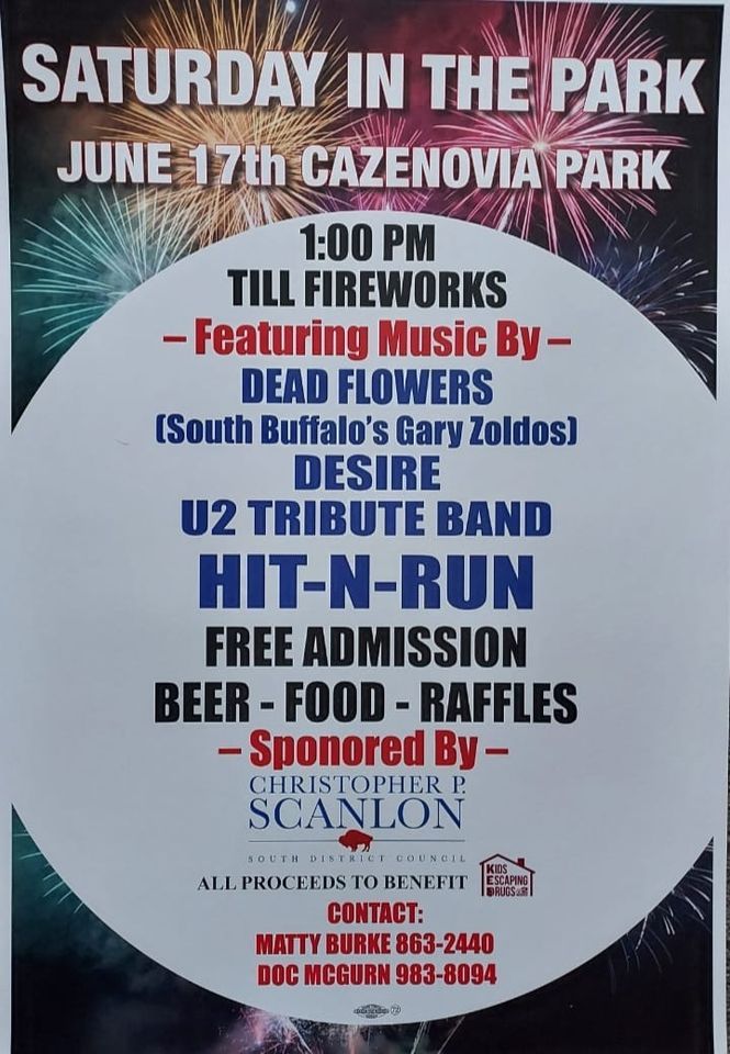 Saturday in the Park Cazenovia Park Buffalo June 17, 2023