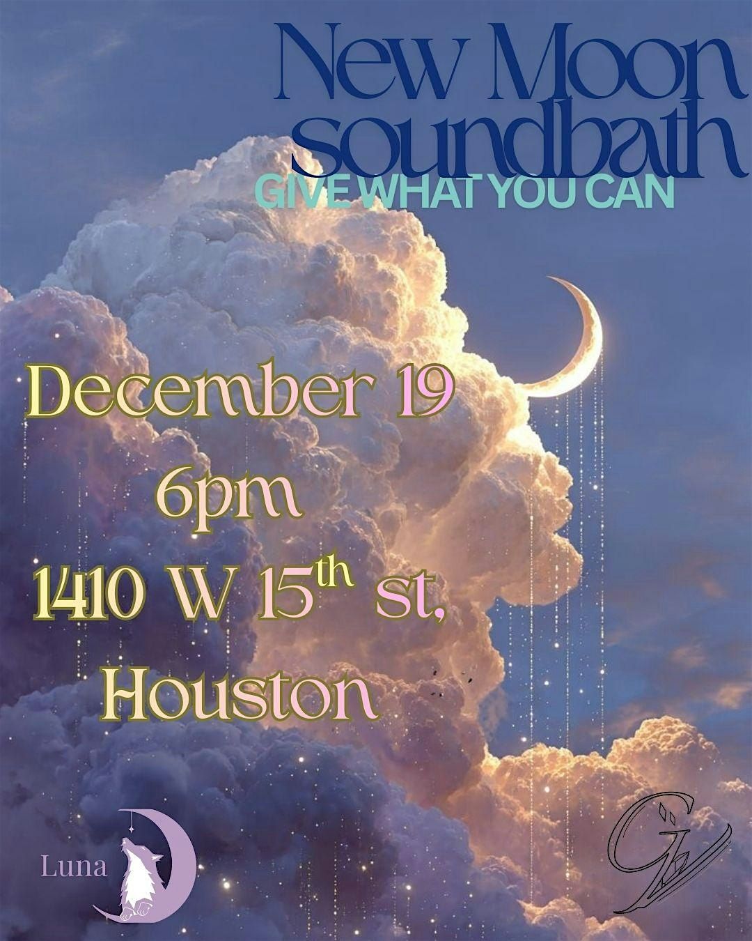 End of the year New moon soundbath