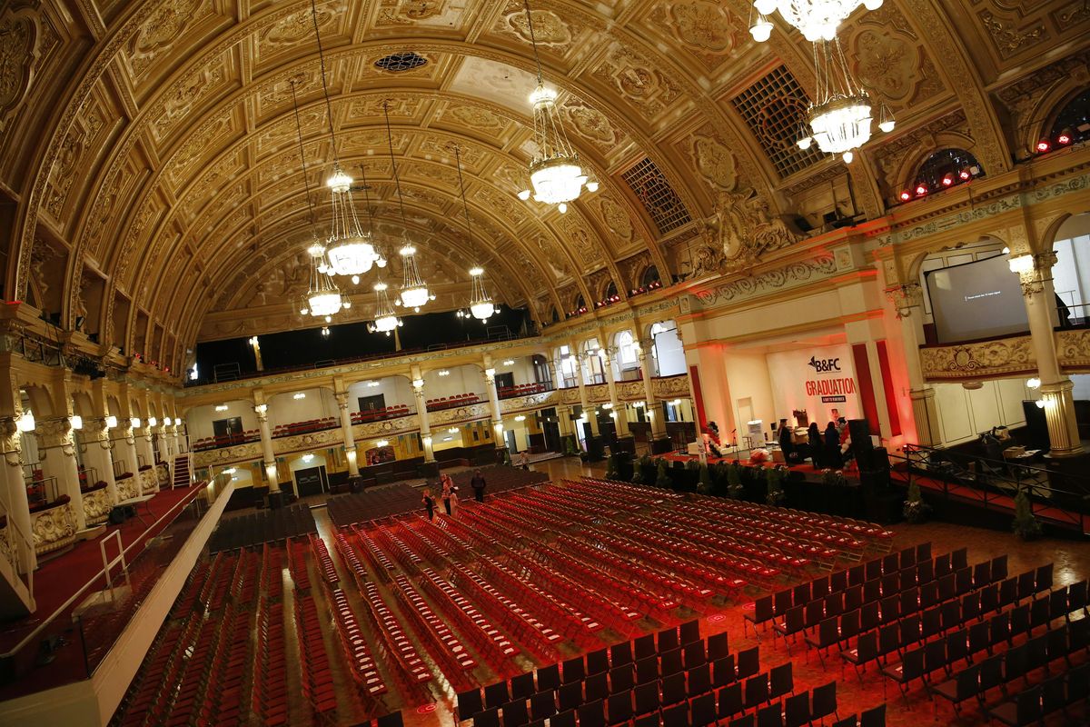 Blackpool Graduation B&FC Graduation 2026 - Ceremony One at Empress Ballroom, Winter Gardens ...