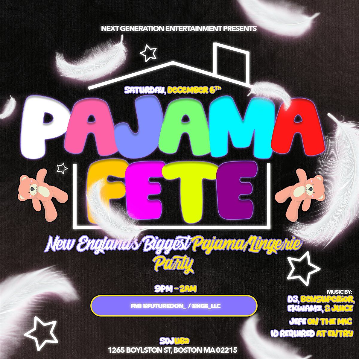 PAJAMA FETE