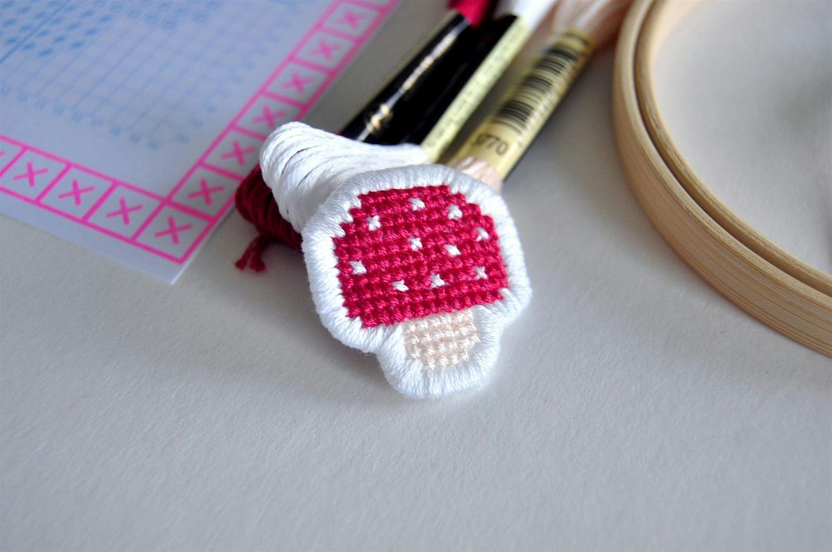 Mushroom Cross-Stitch Workshop