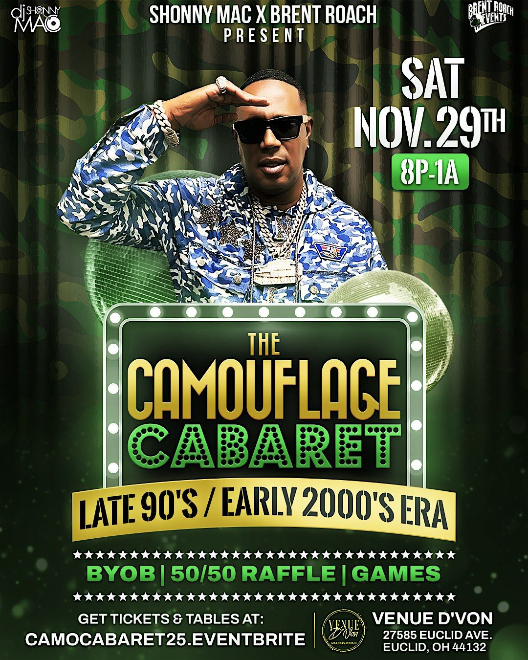 The Camouflage Cabaret Party