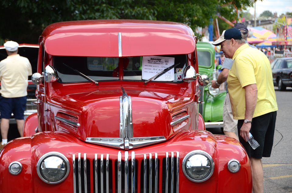 Wheels On The Water Car Show The Machine Shop, Sault Sainte Marie, MI July 15, 2022