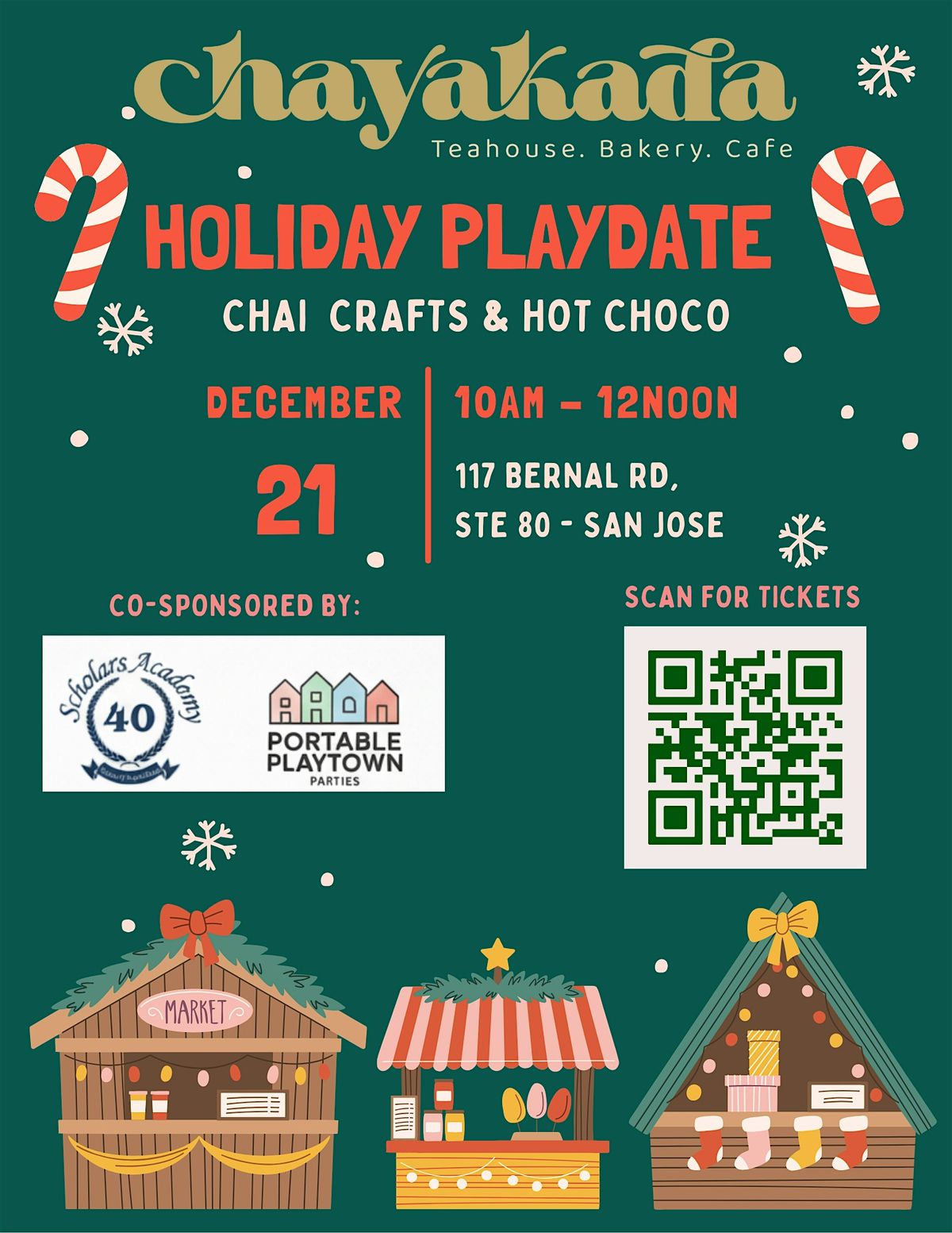 Chai, Crafts and Hot Chocolate: A Holiday Playdate