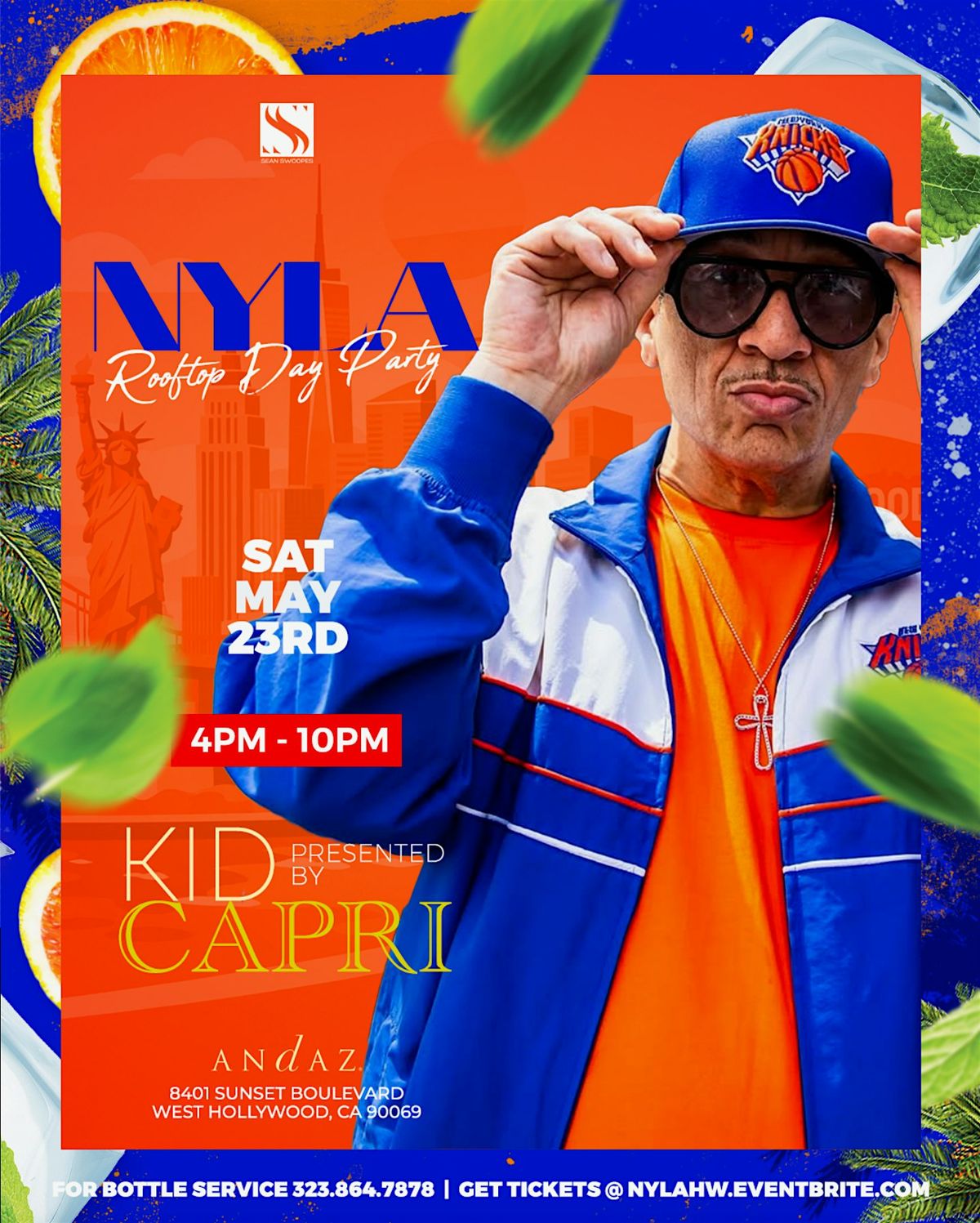 NYLA Rooftop Day Party By Dj Kid Capri