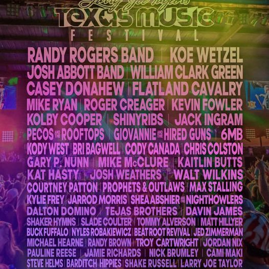 Larry Joe Taylor Music Festival 2021