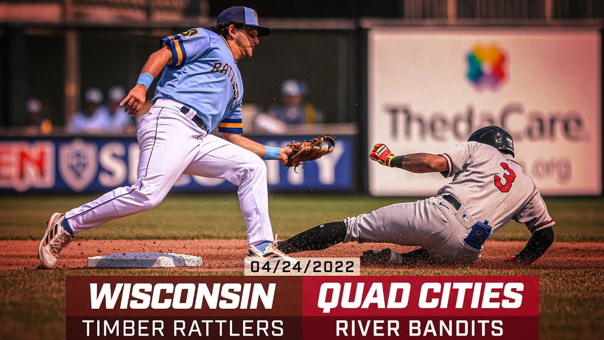 Quad Cities River Bandits vs. Wisconsin Timber Rattlers
