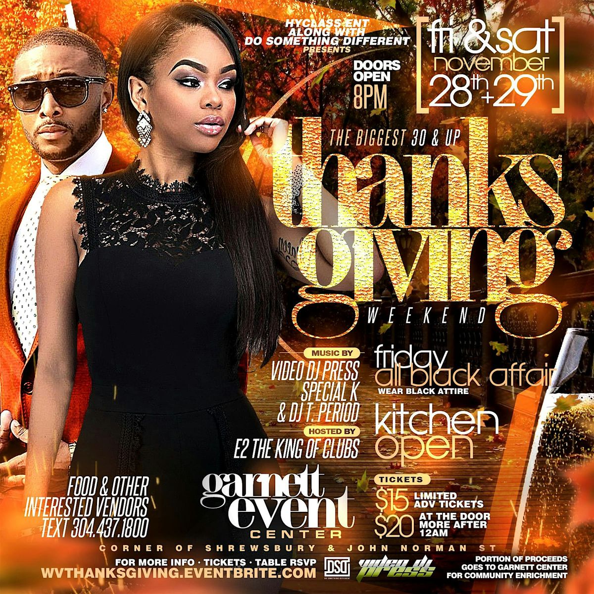 The Biggest 30 & Up Thanksgiving Weekend in West Virginia