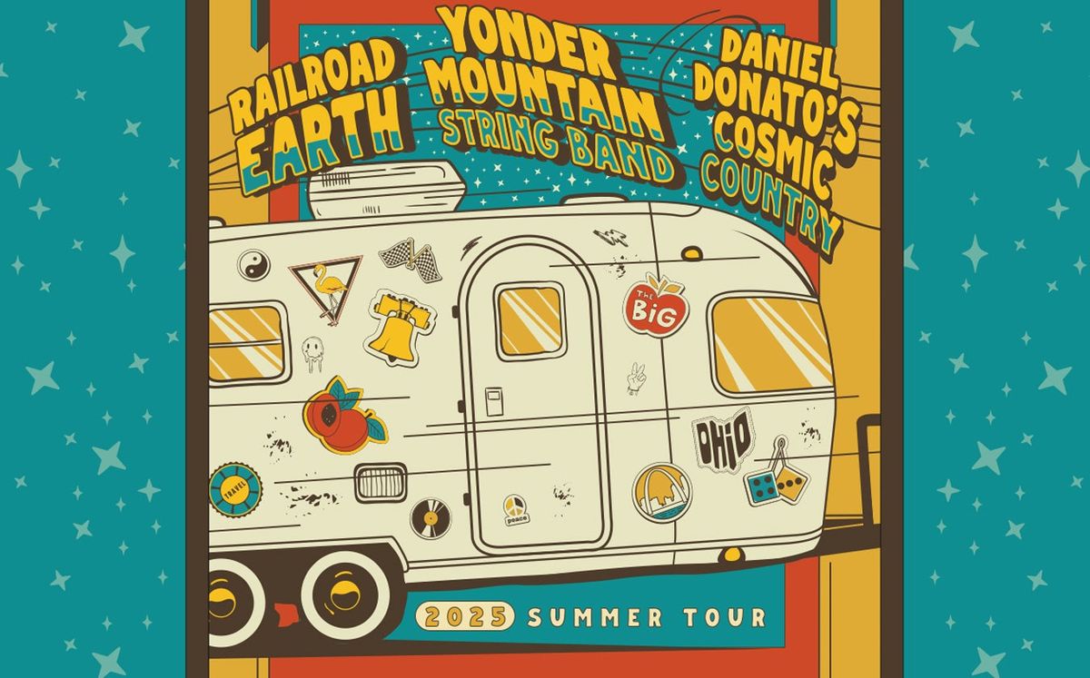 Railroad Earth with Yonder Mountain and Daniel Donato