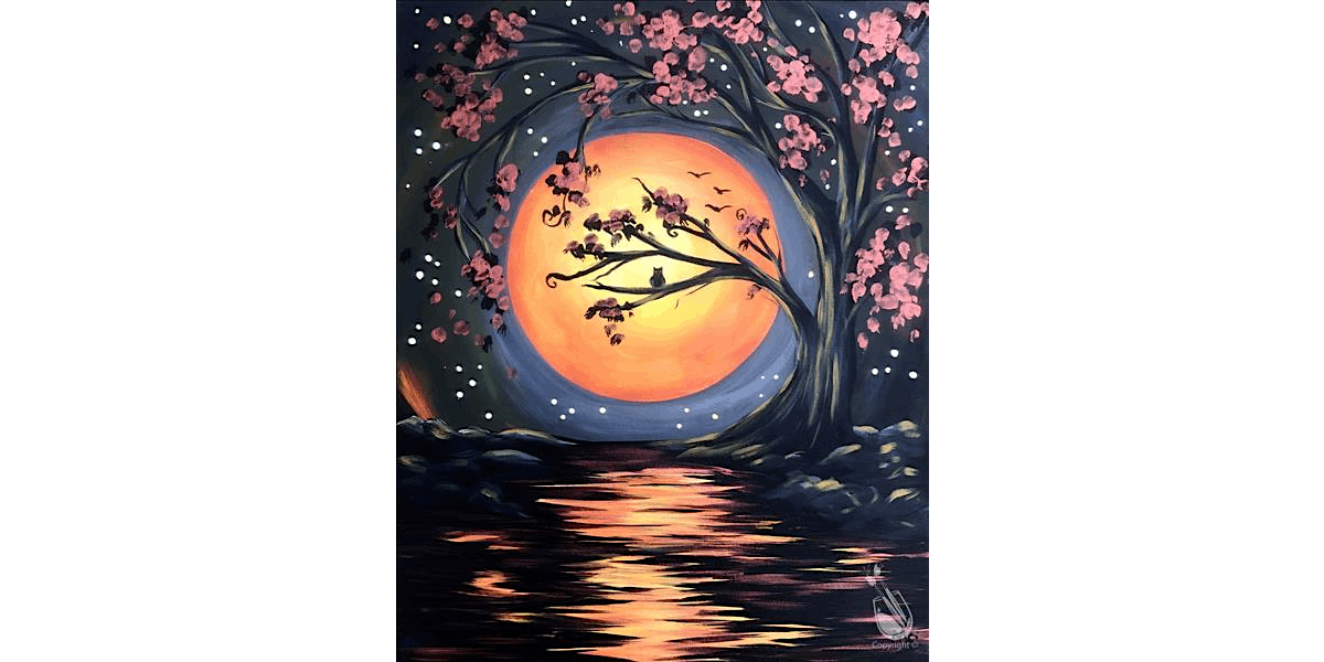 Autumn River Aglow - Paint and Sip in San Antonio | Classpop!\u2122