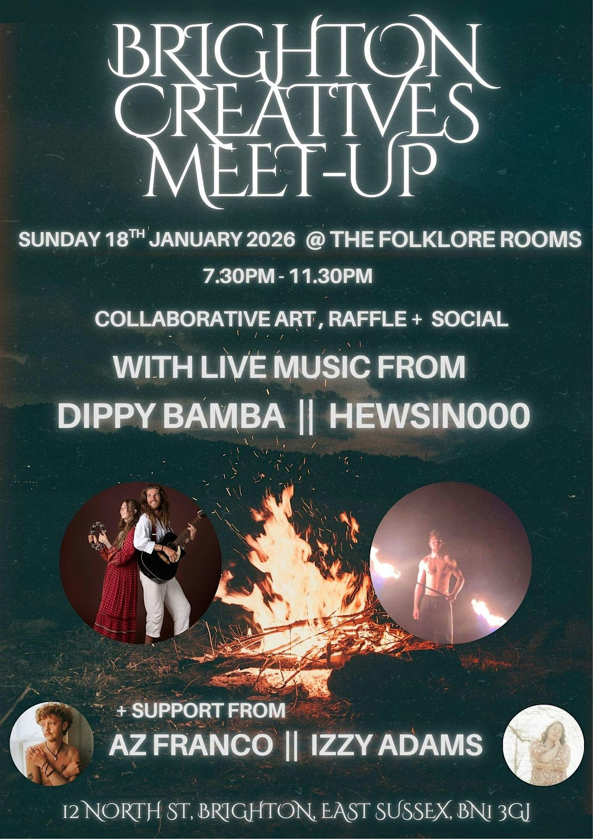 Brighton Creatives Meetup - Live Music, Art + Social
