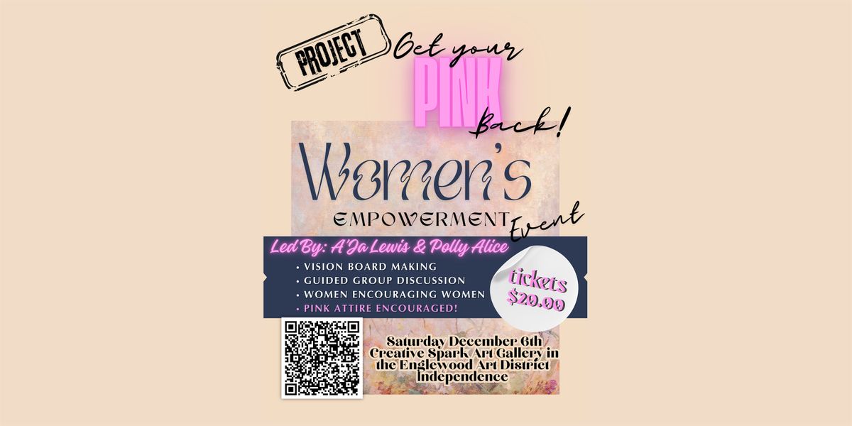 Project: Get Your Pink Back - Women\u2019s Empowerment Group