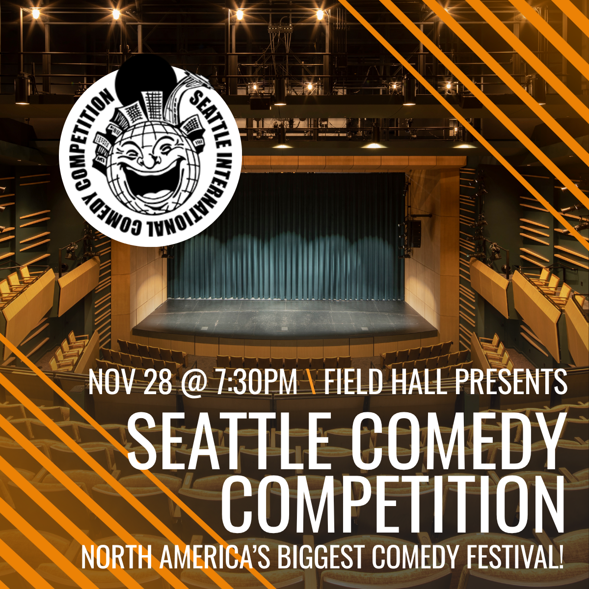 Seattle International Comedy Competition at Washington Center for the Performing Arts