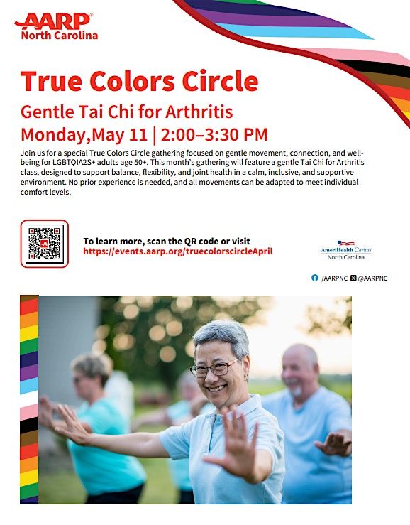 True Colors Circle: for People Age 50+ in the LGBTQIA2S+ Community