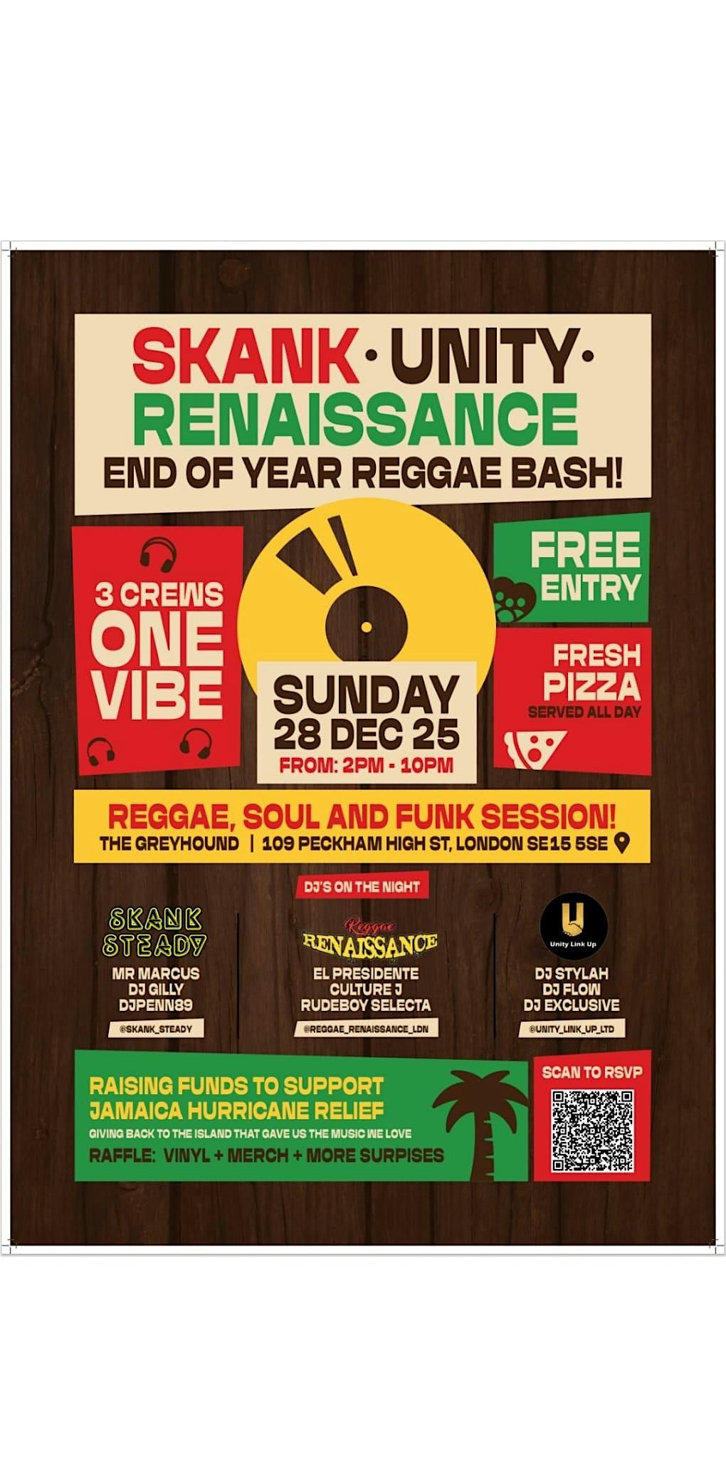 END OF YEAR REGGAE BASH