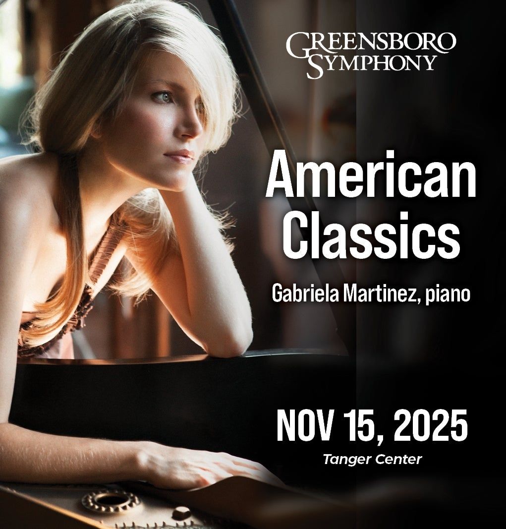 Greensboro Symphony Orchestra - Gabriela Martinez at Well Spring Theatre