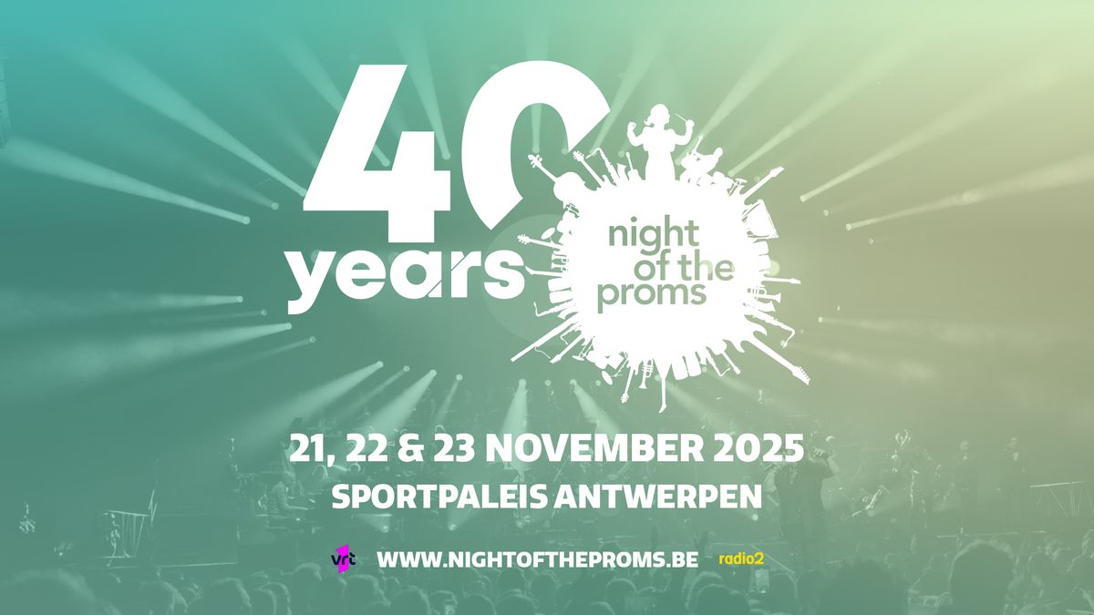 Night of the Proms 2025 Sportpaleis Antwerpen November 21 to