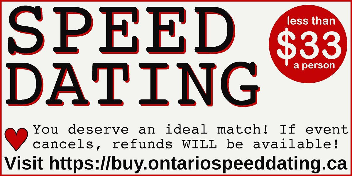Speed Dating At Cause And Effect Hamilton (30-45) Organized By Ontario Speed Dating