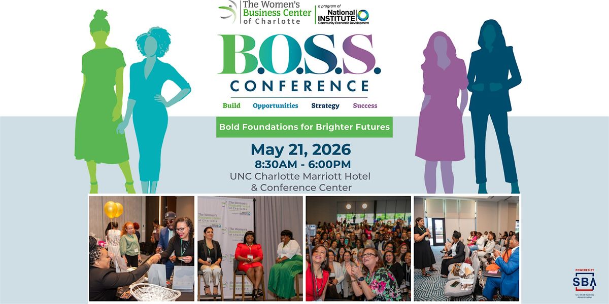 B.O.S.S. Conference 2026 "Bold Foundations for Brighter Futures"