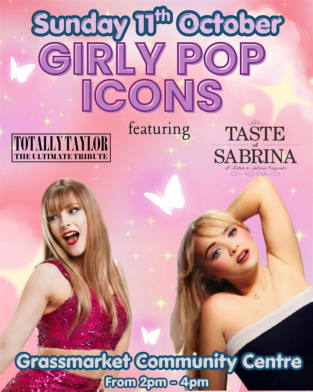 GIRLY POP ICONS at Grassmarket Community Centre, Edinburgh on 11th ...