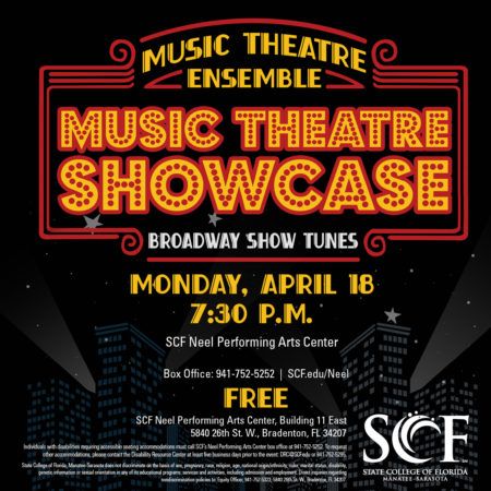 Music Theatre Showcase | SCF Neel Performing Arts Center, Bradenton, FL ...