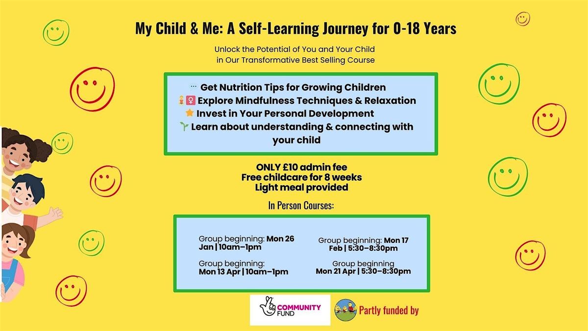 My Child & Me: 8-Week In-Person Parent Empowerment Course North Belfast