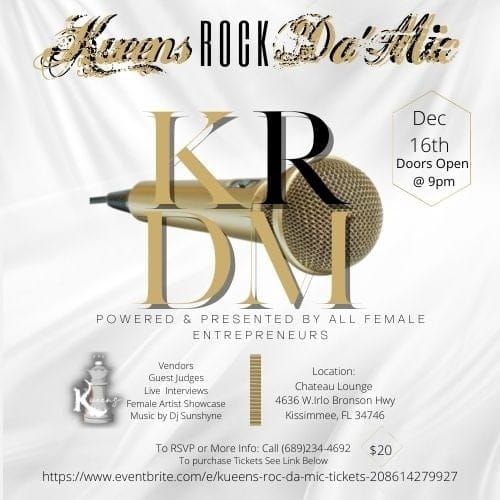 Kueens Rock Da Mic The Chateau Cafe Lounge Nightclub Kissimmee Fl December 16 21