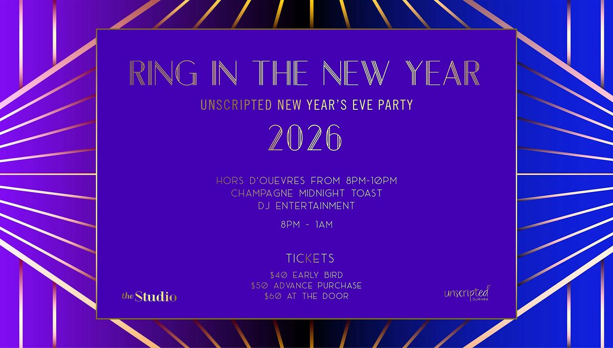 New Year's Eve at Unscripted