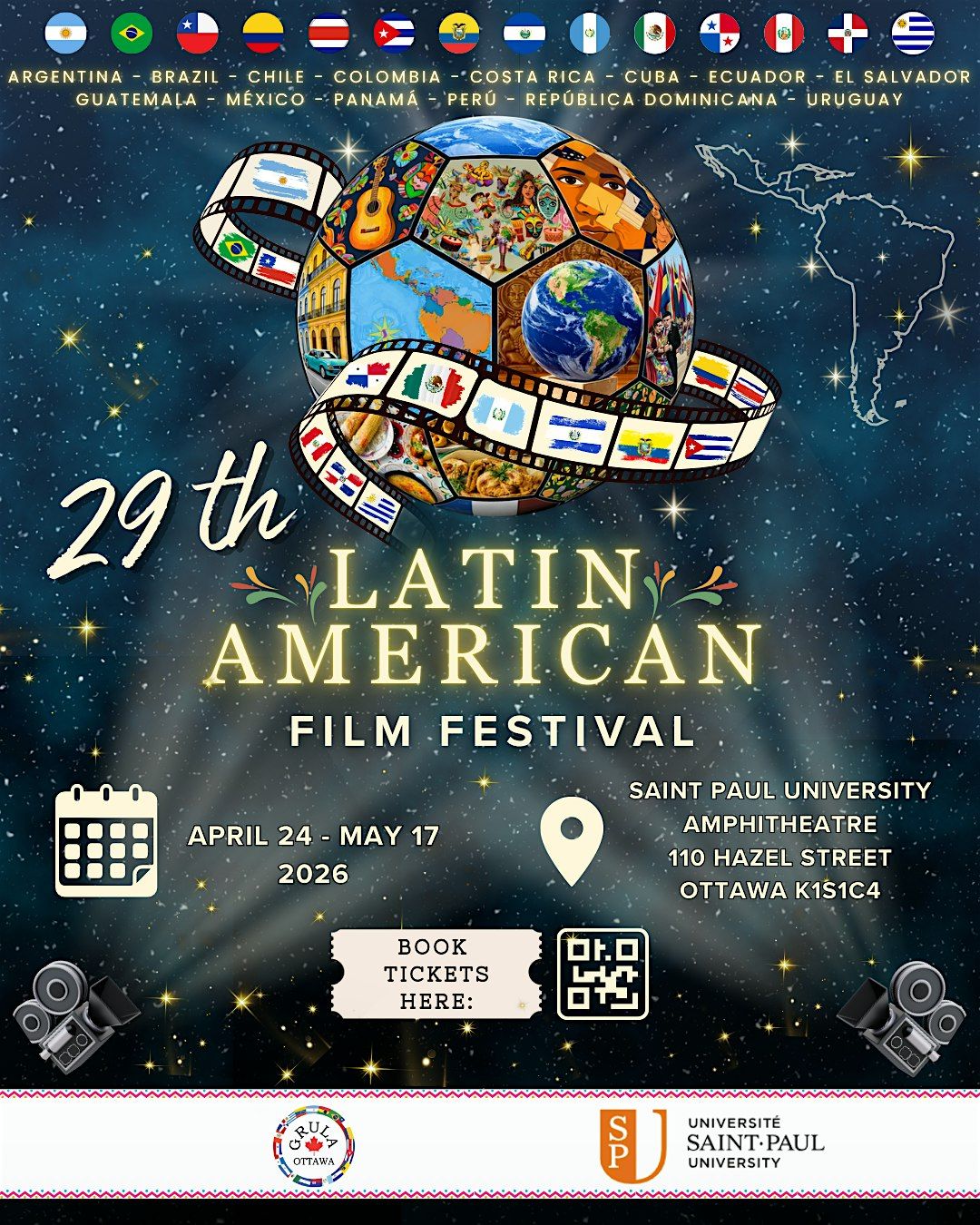 Latin Am\u00e9rican Film Festival- Ottawa 2026