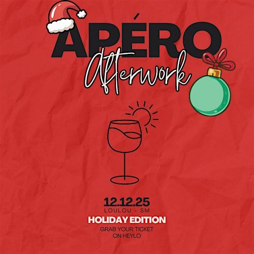 AP\u00c9RO Afterwork - Holiday Edition - Expats & Locals