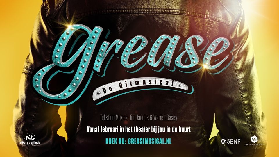 Grease de musical 20 t/m 24 september 2023 De Maaspoort Venlo De
