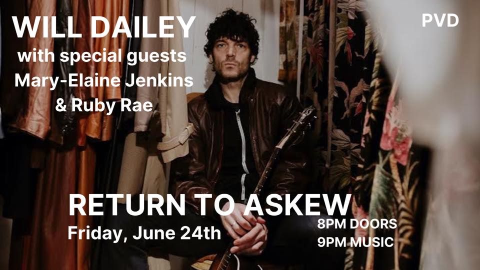 Will Dailey with special guests Mary-Elaine Jenkins and Ruby Rae at ...