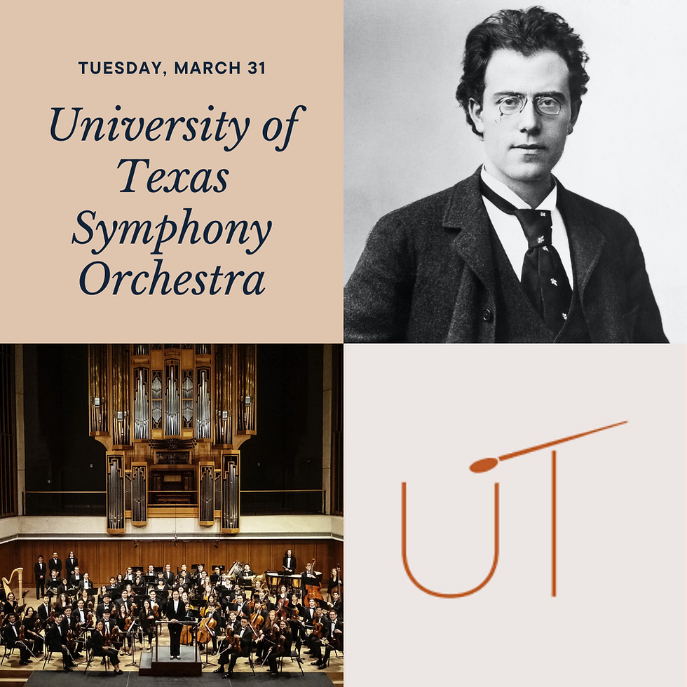 University of Texas Symphony Orchestra and Choirs at Long Center for the Performing Arts - Dell Hall