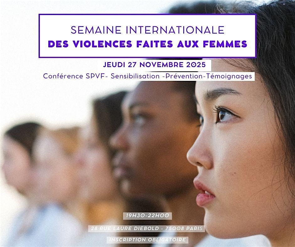 CONFERENCE  SPVF - VIOLENCES FAITES AUX FEMMES