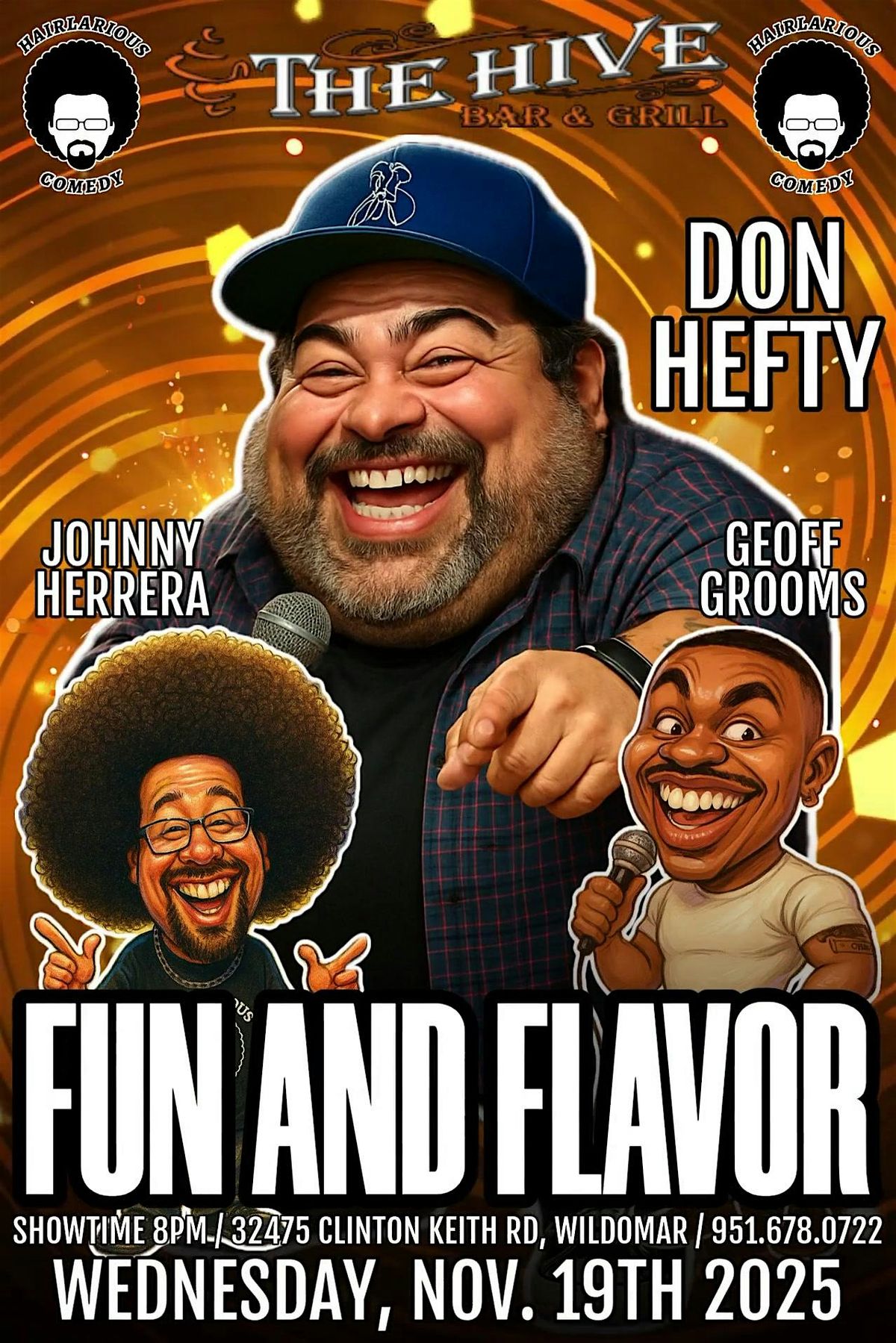 Fun & Flavor Comedy Show