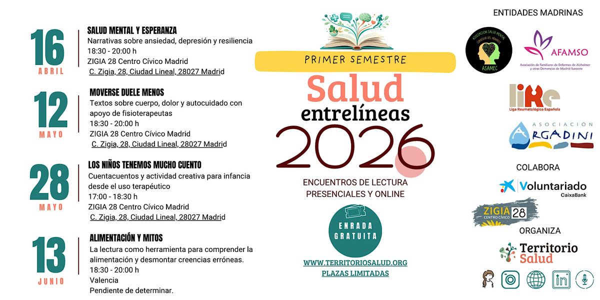 Encuentros Salud Entrel\u00edneas LOS NI\u00d1OS TENEMOS MUCHO CUENTO