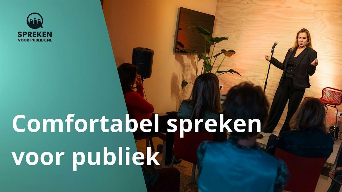 Kopie van Training - Comfortabel spreken voor publiek