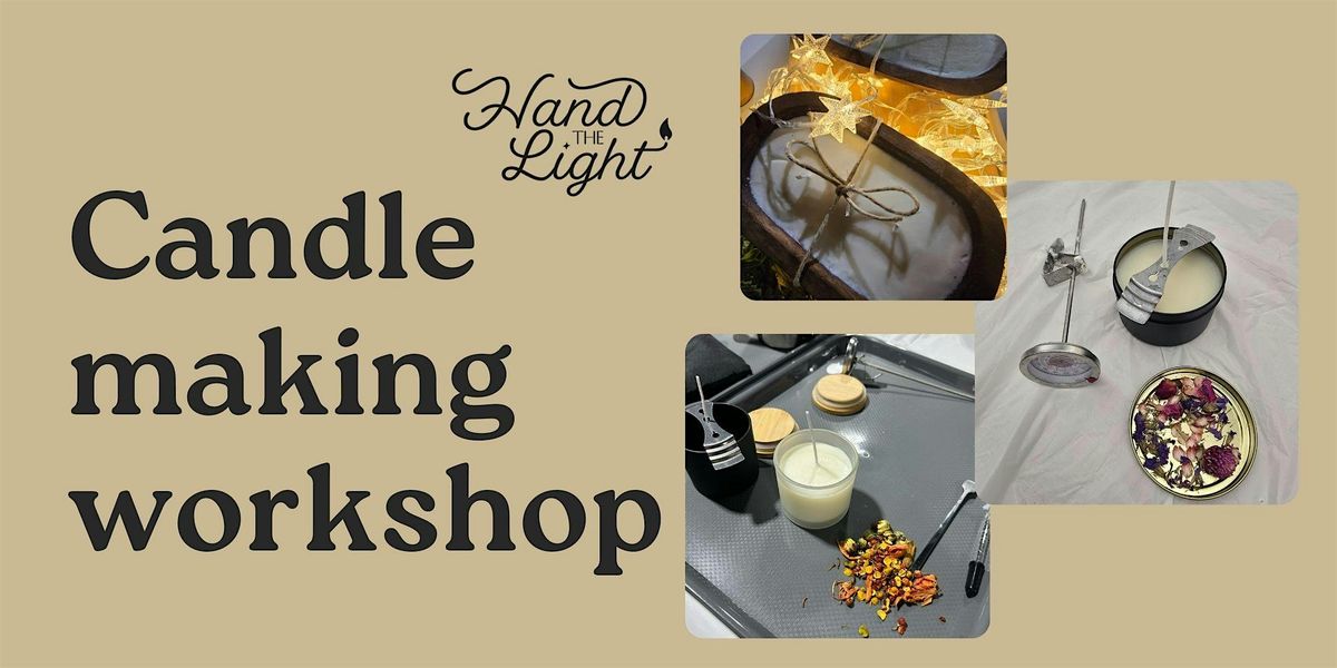 \ufe0f Sip & Create: Candle-Making Workshop at Estuary Beans & Barley