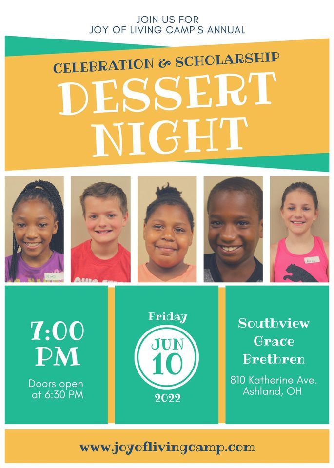 Ashland Dessert Night 2022 Southview Grace Brethren Church, Ashland