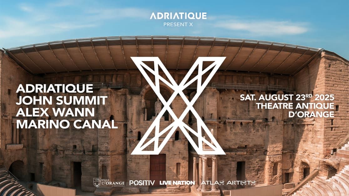 Adriatique Present X \/ With John Summit in Orange