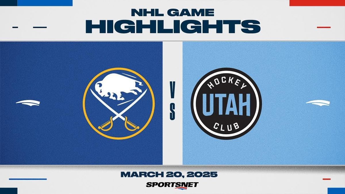 Utah Mammoth vs. Buffalo Sabres