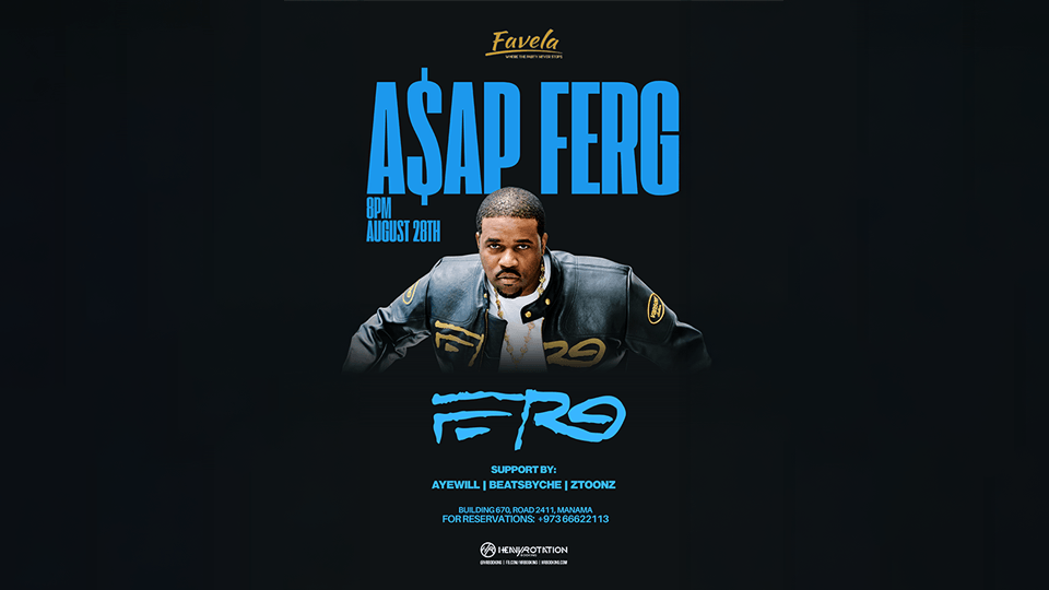 ASAP Ferg Live at Favela, Bahrain