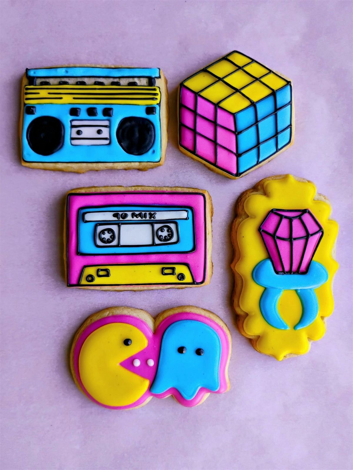 90\u2019s Themed Cookie Decorating Class & Milkshakes!