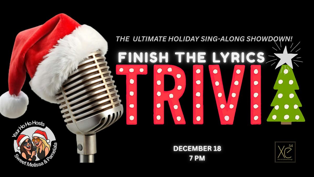 FINISH THE LYRICS LIVE: HOLIDAY EDITION